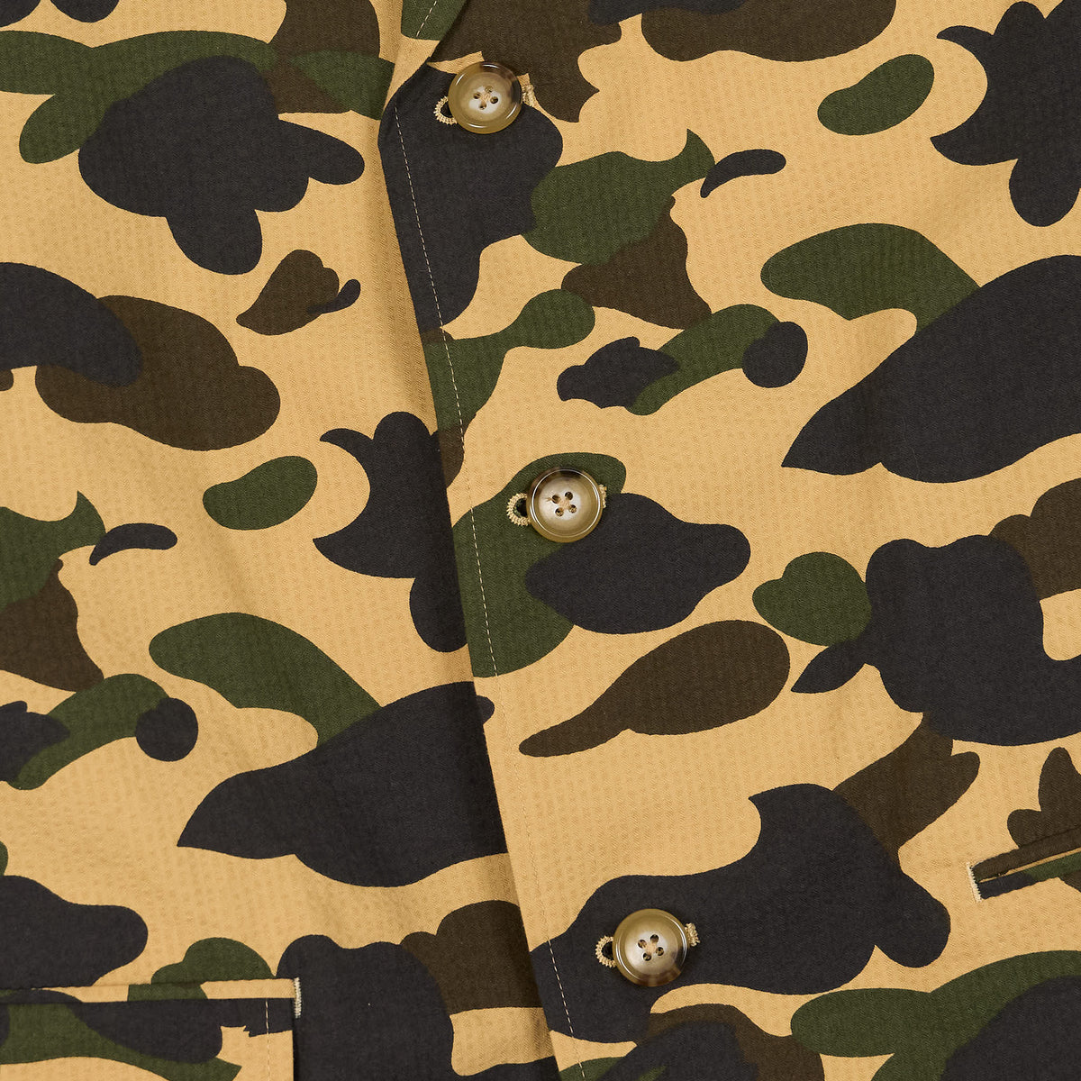 A Bathing Ape Camouflage Blazer