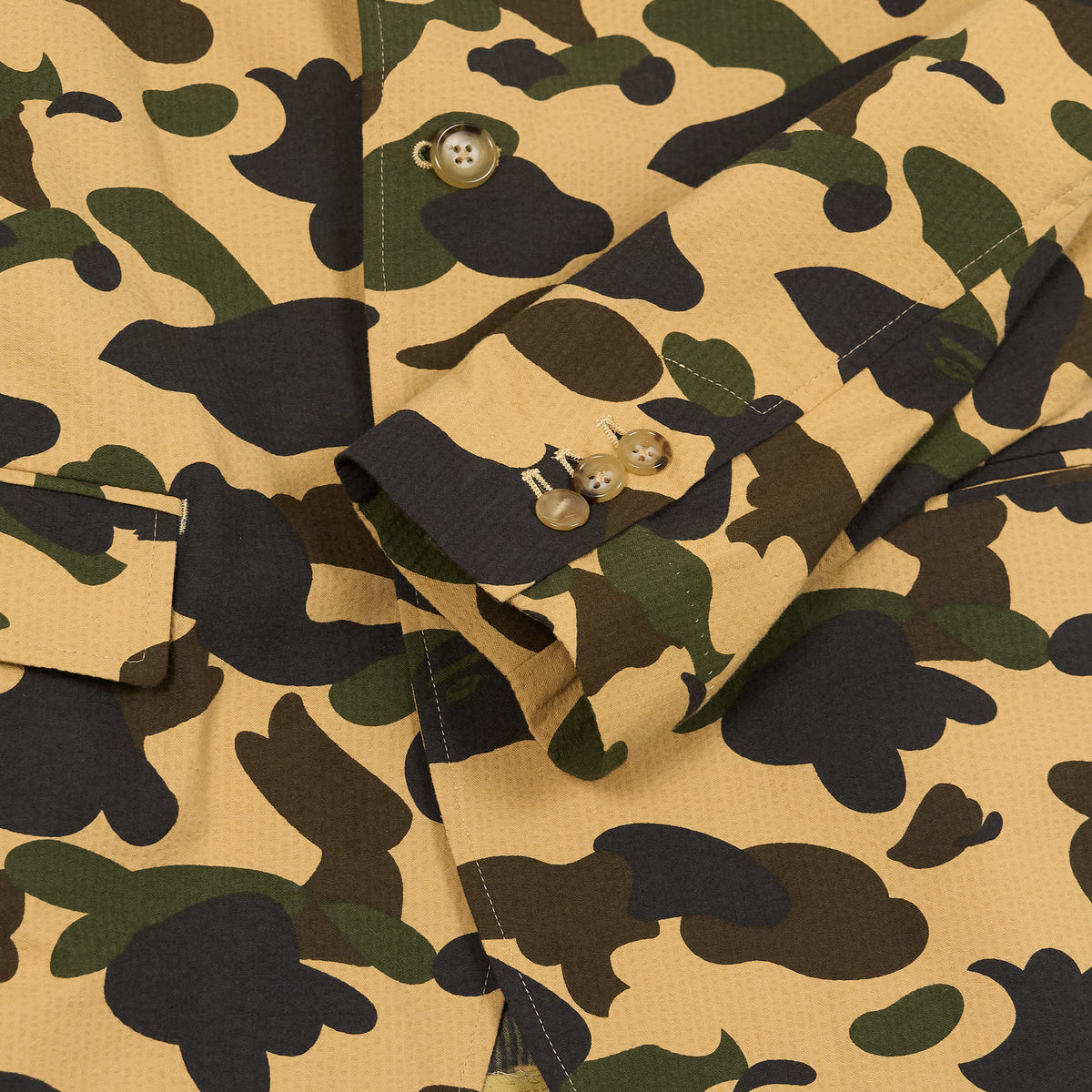 A Bathing Ape Camouflage Blazer