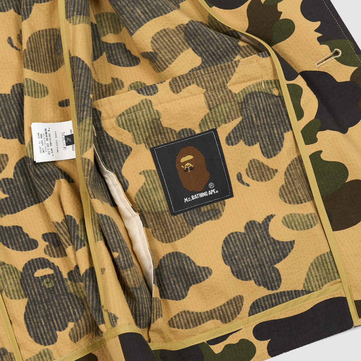 A Bathing Ape Camouflage Blazer