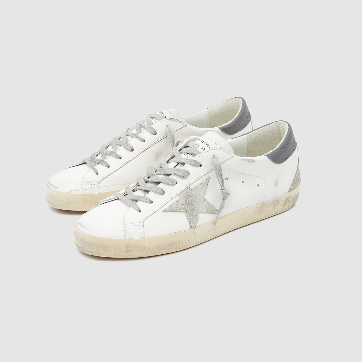 Golden Goose Superstar White Ice Dark Gray 14 Sneakers