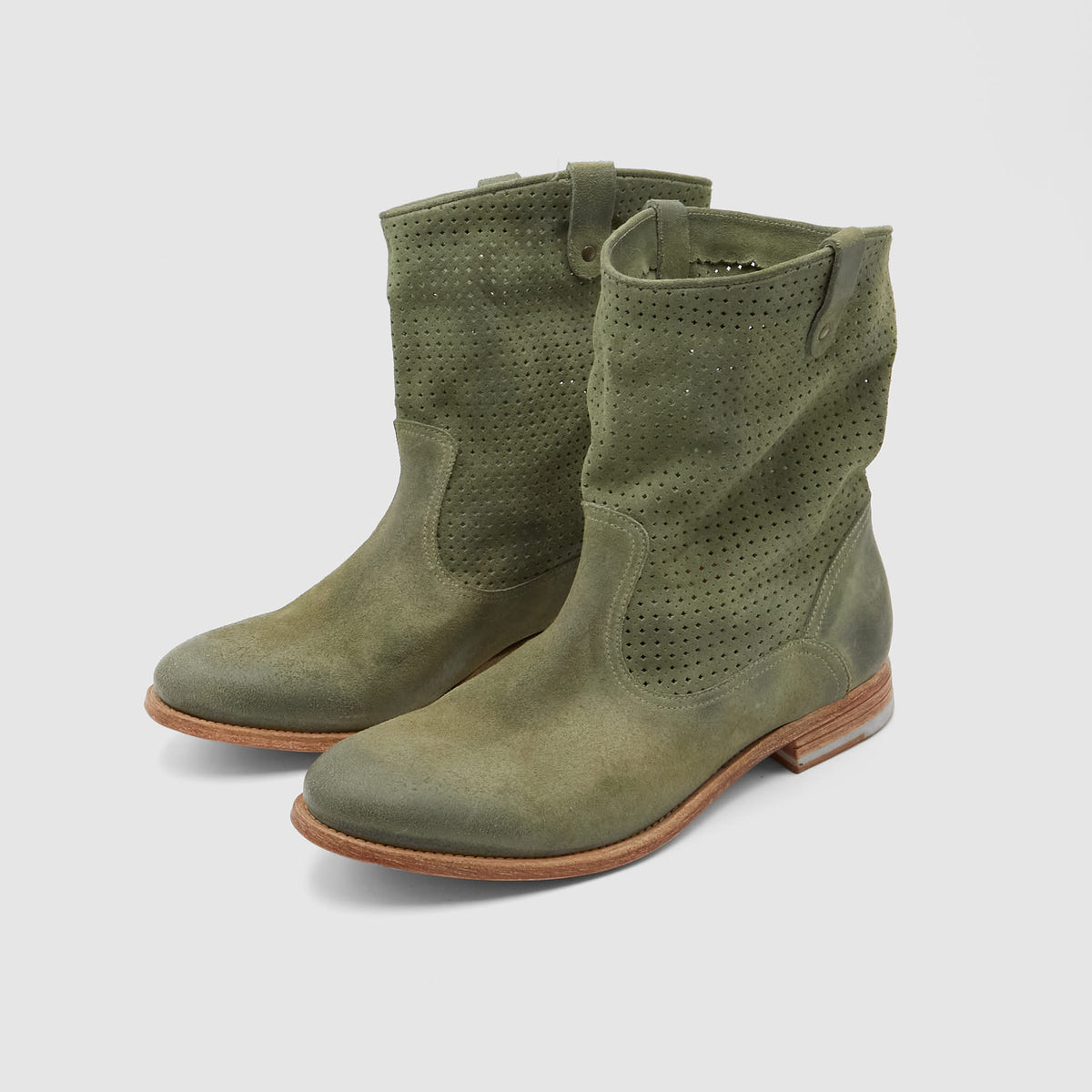 n.d.c. made by hand Ladies Soft Perforated Boots