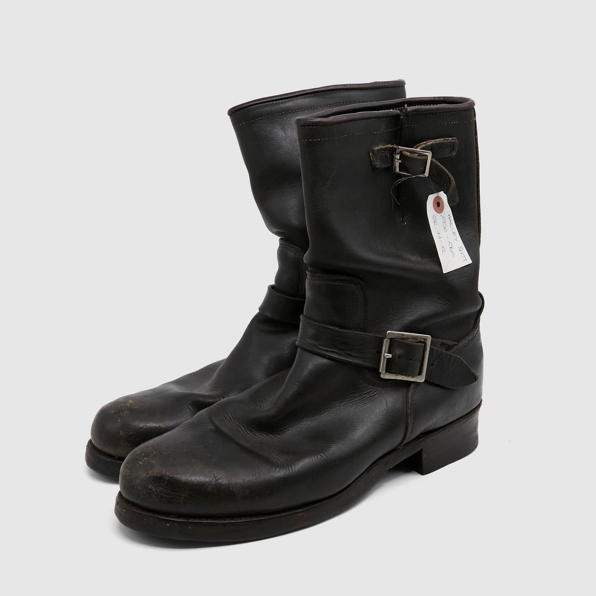 Irregular Vintage Engineer Boots