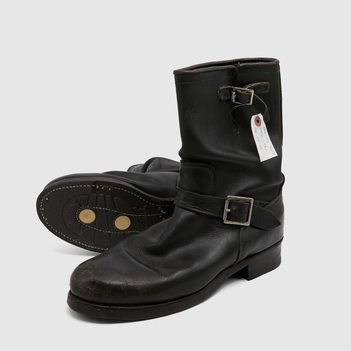Irregular Vintage Engineer Boots