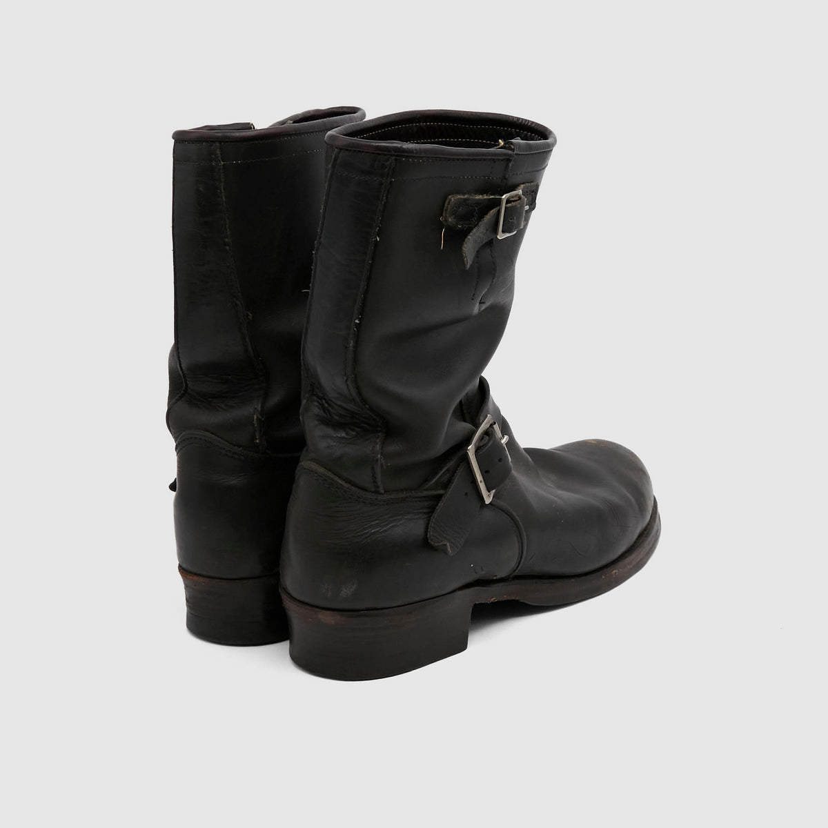 Irregular Vintage Engineer Boots