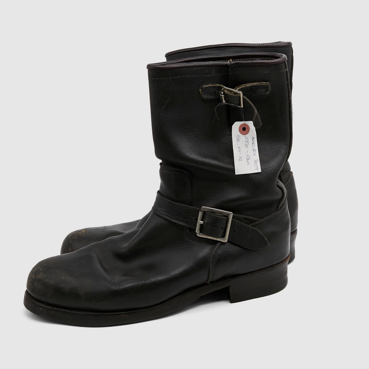 Irregular Vintage Engineer Boots