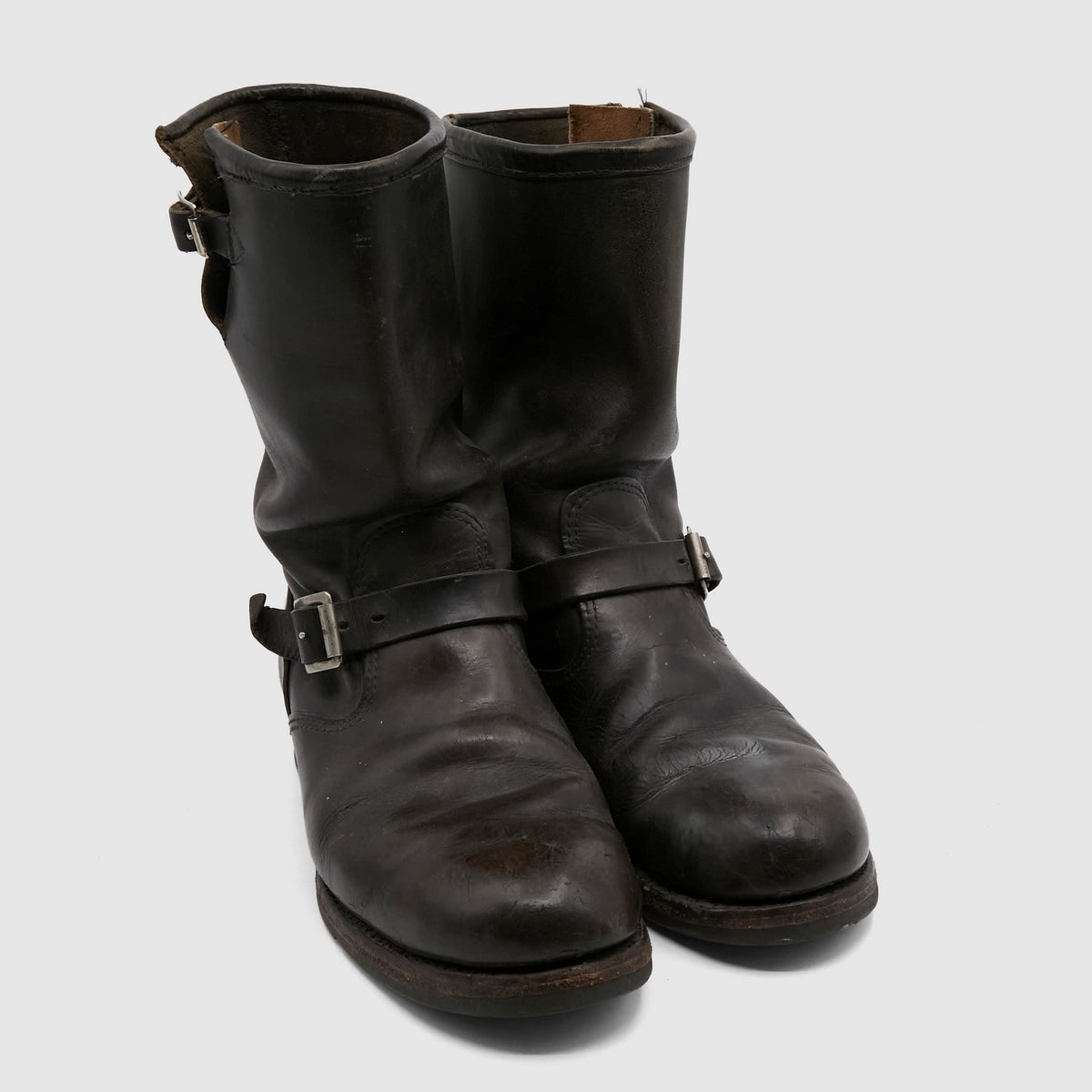 Irregular Vintage Engineer Boots