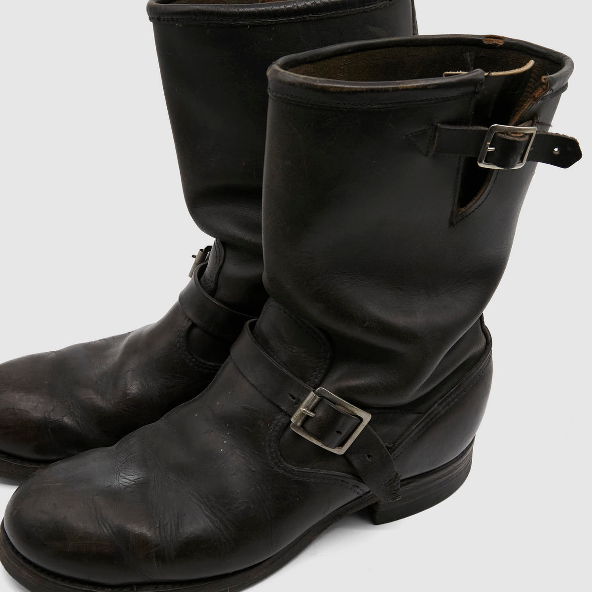 Irregular Vintage Engineer Boots