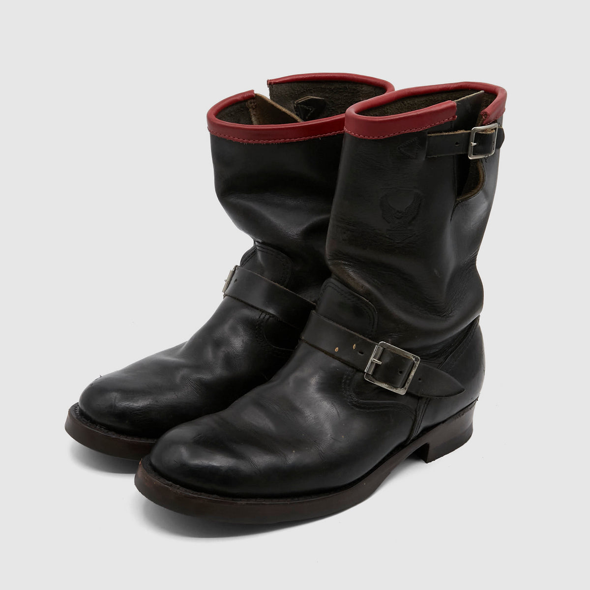 Irregular Vintage Engineer Boots