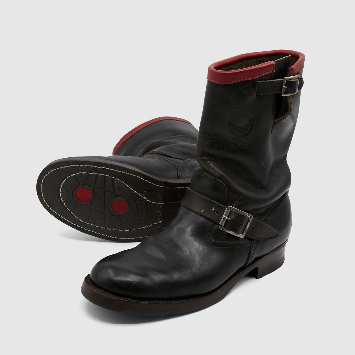 Irregular Vintage Engineer Boots