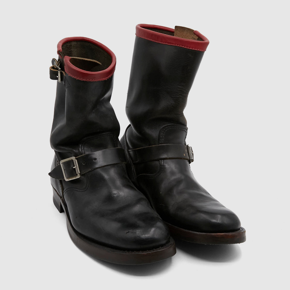 Irregular Vintage Engineer Boots