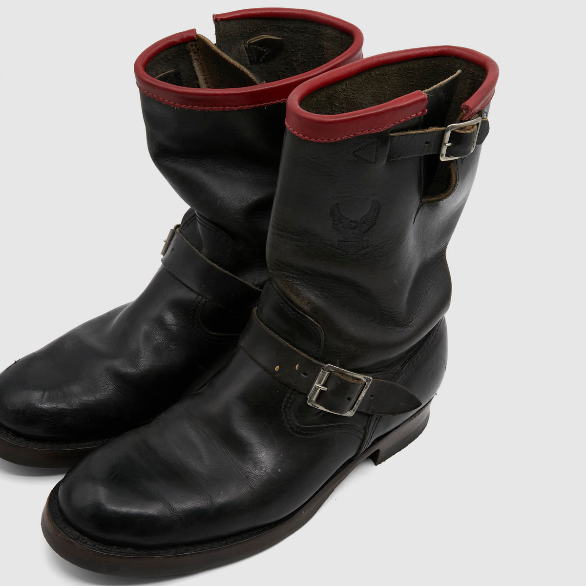 Irregular Vintage Engineer Boots
