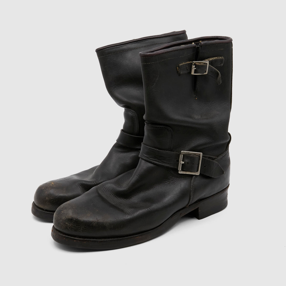 Irregular Vintage Engineer Boots