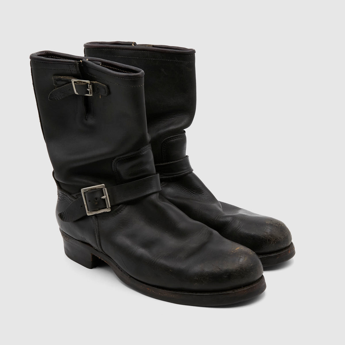 Irregular Vintage Engineer Boots