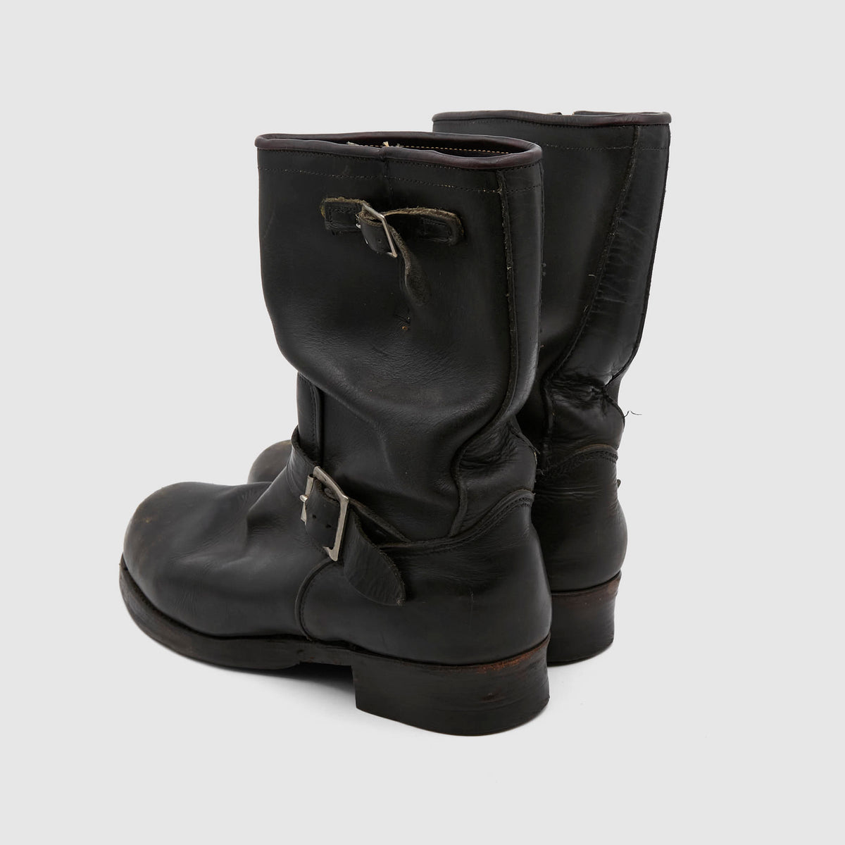 Irregular Vintage Engineer Boots