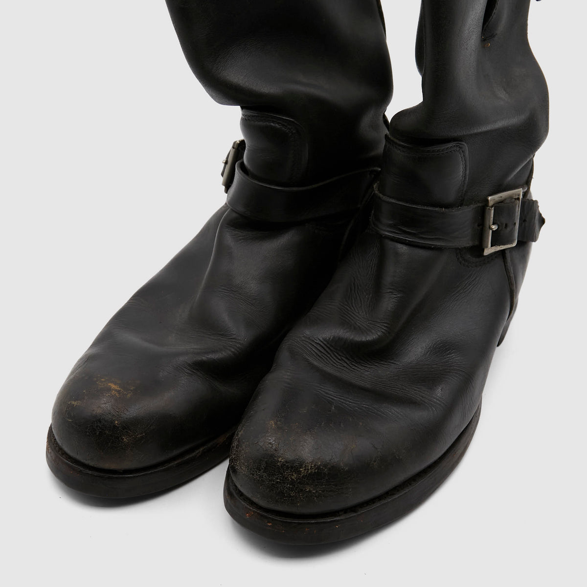 Irregular Vintage Engineer Boots