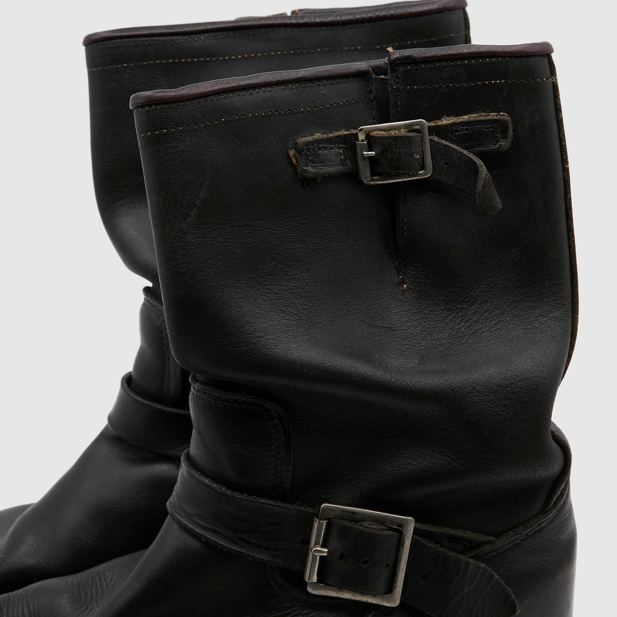 Irregular Vintage Engineer Boots