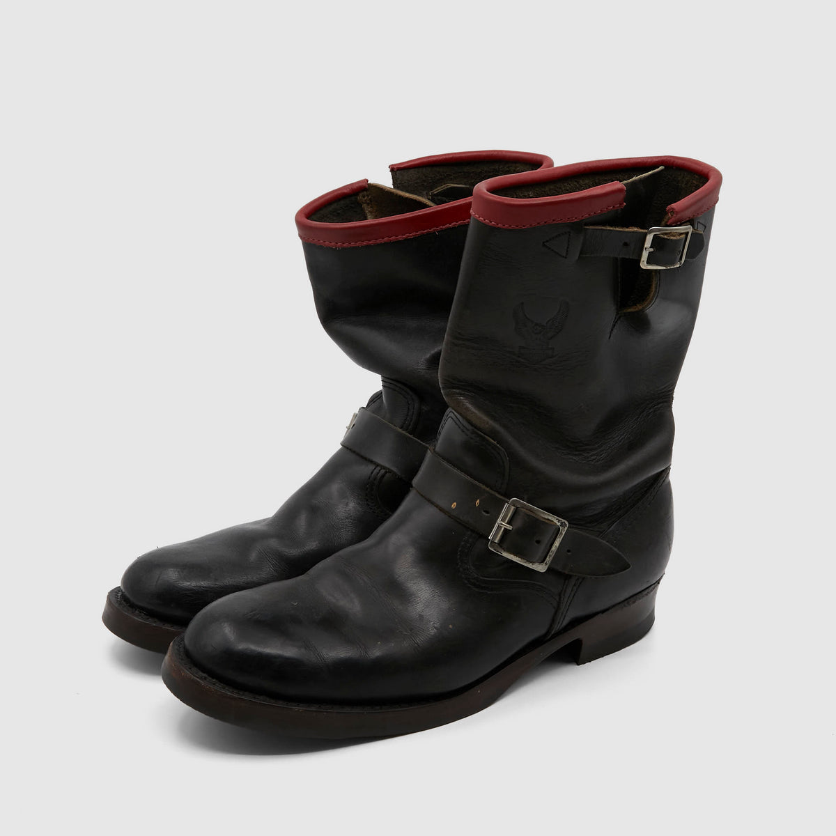 Irregular Vintage Engineer Boots