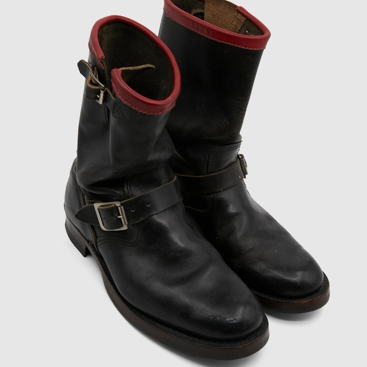 Irregular Vintage Engineer Boots
