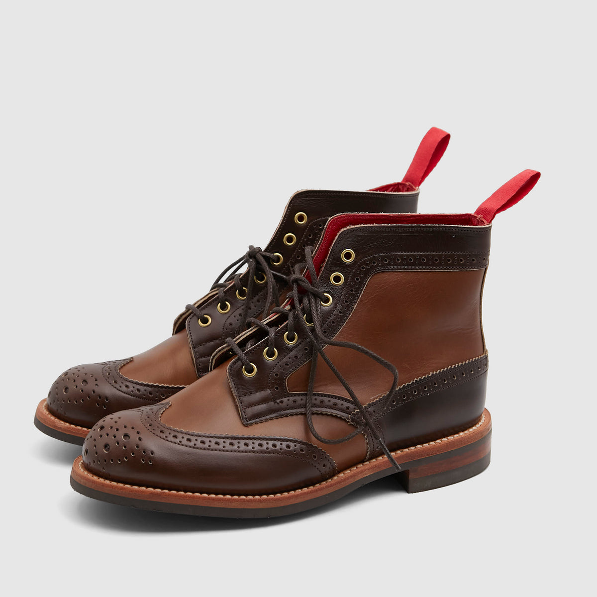 Tricker's Ladies Brogue Boots