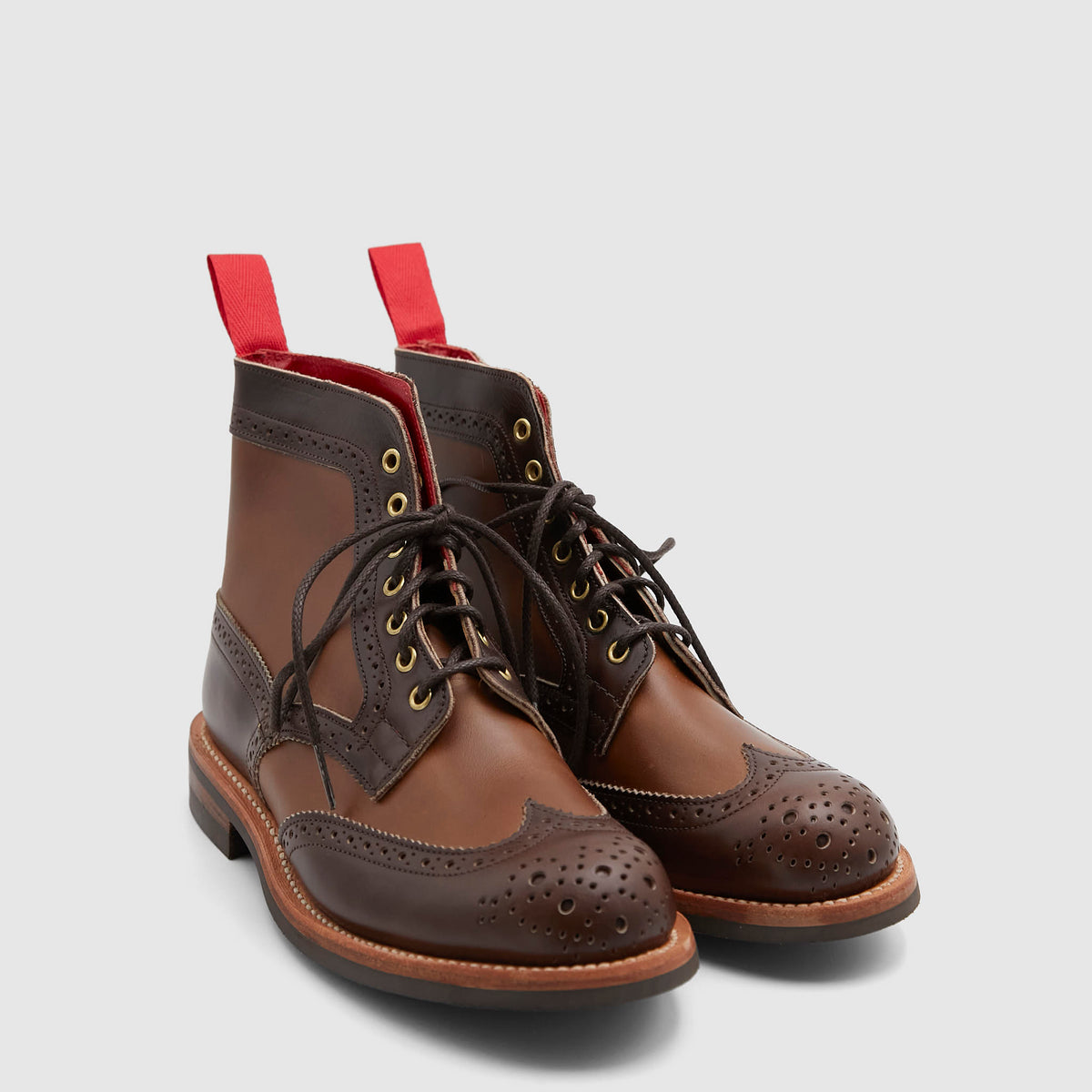 Tricker's Ladies Brogue Boots