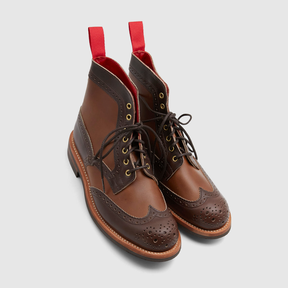 Tricker's Ladies Brogue Boots