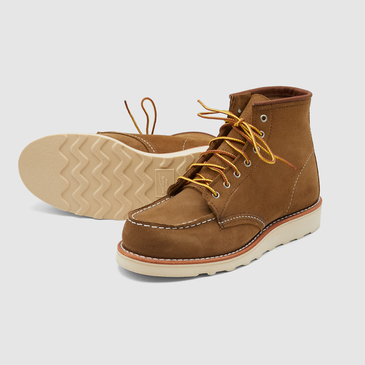 Red Wing Heritage Shoes Ladies Classic Moc-Toe Suede, 3377