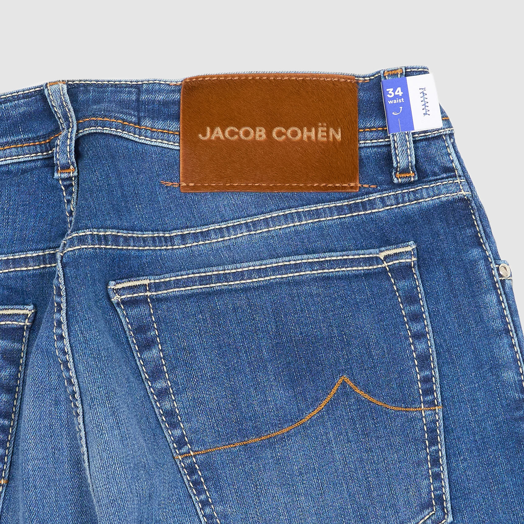 Jacob Cohen Rare Luxury Jeans Stone Washed - DeeCee style