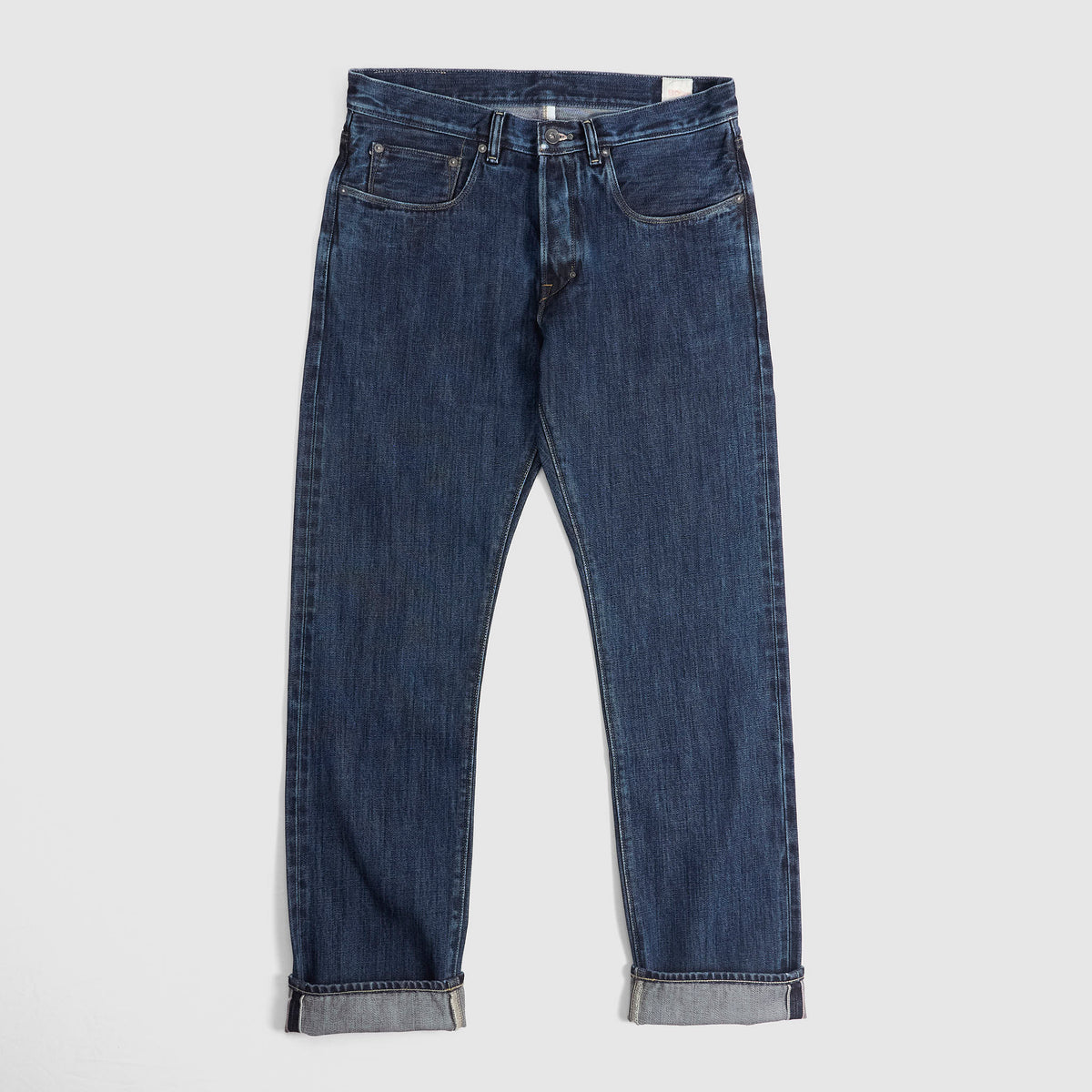 IMjiT x DeeCee style 15oz. Regular Tapered Selvage Denim Jeans Stone Washed