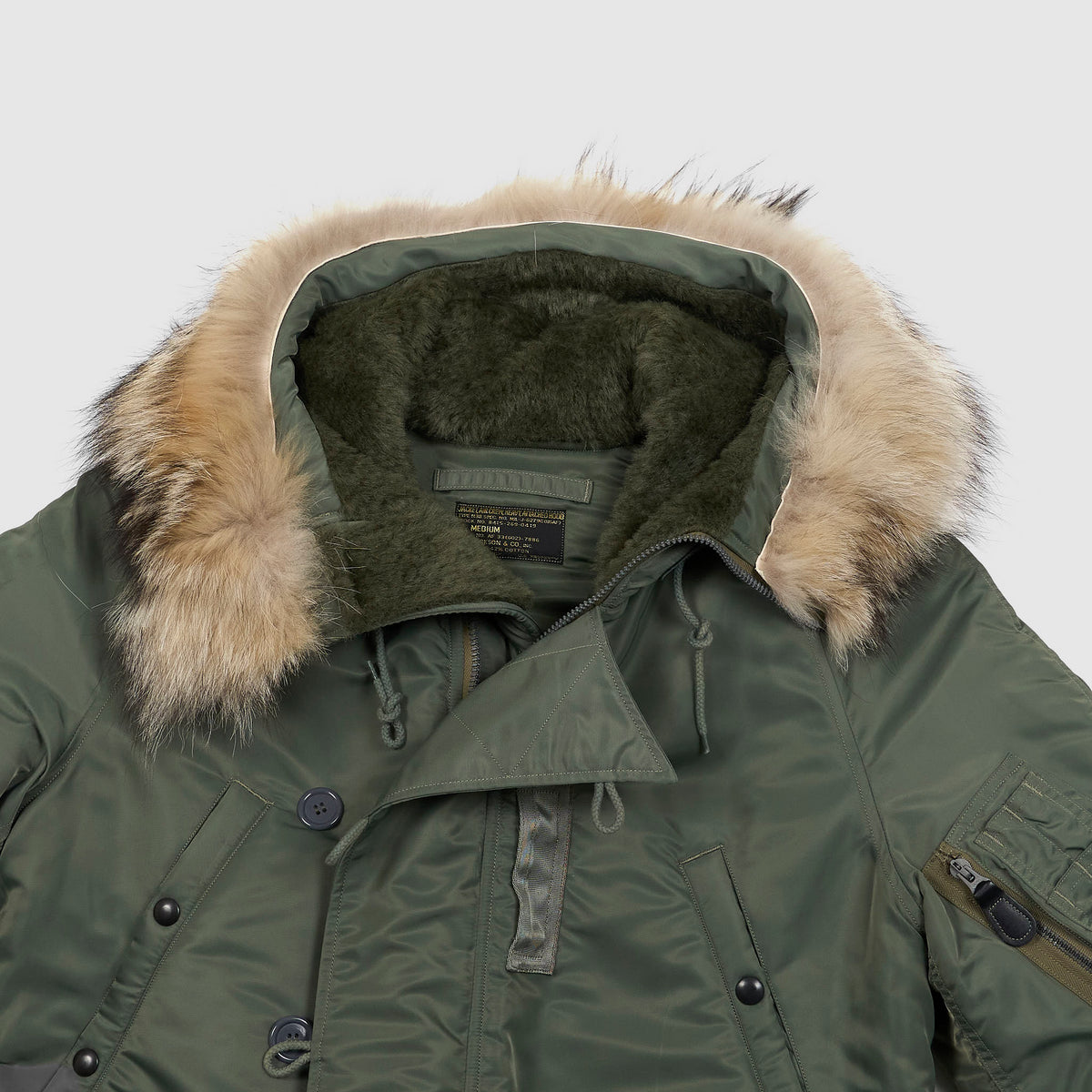 Buzz Rickson's N-3B Cold Weather Flight Combat Parka