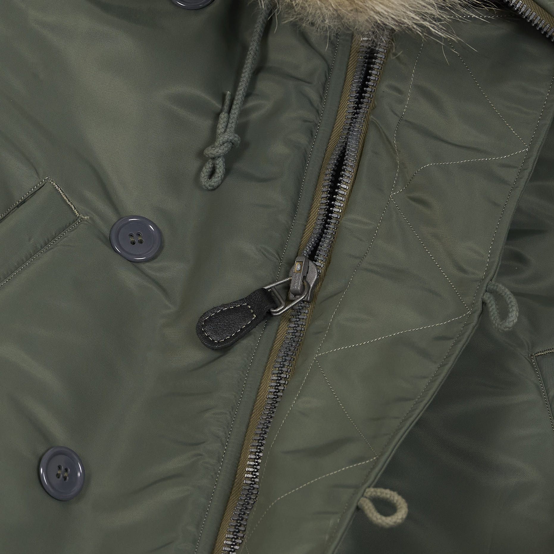 Buzz Rickson's N-3B Cold Weather Flight Combat Parka - DeeCee style