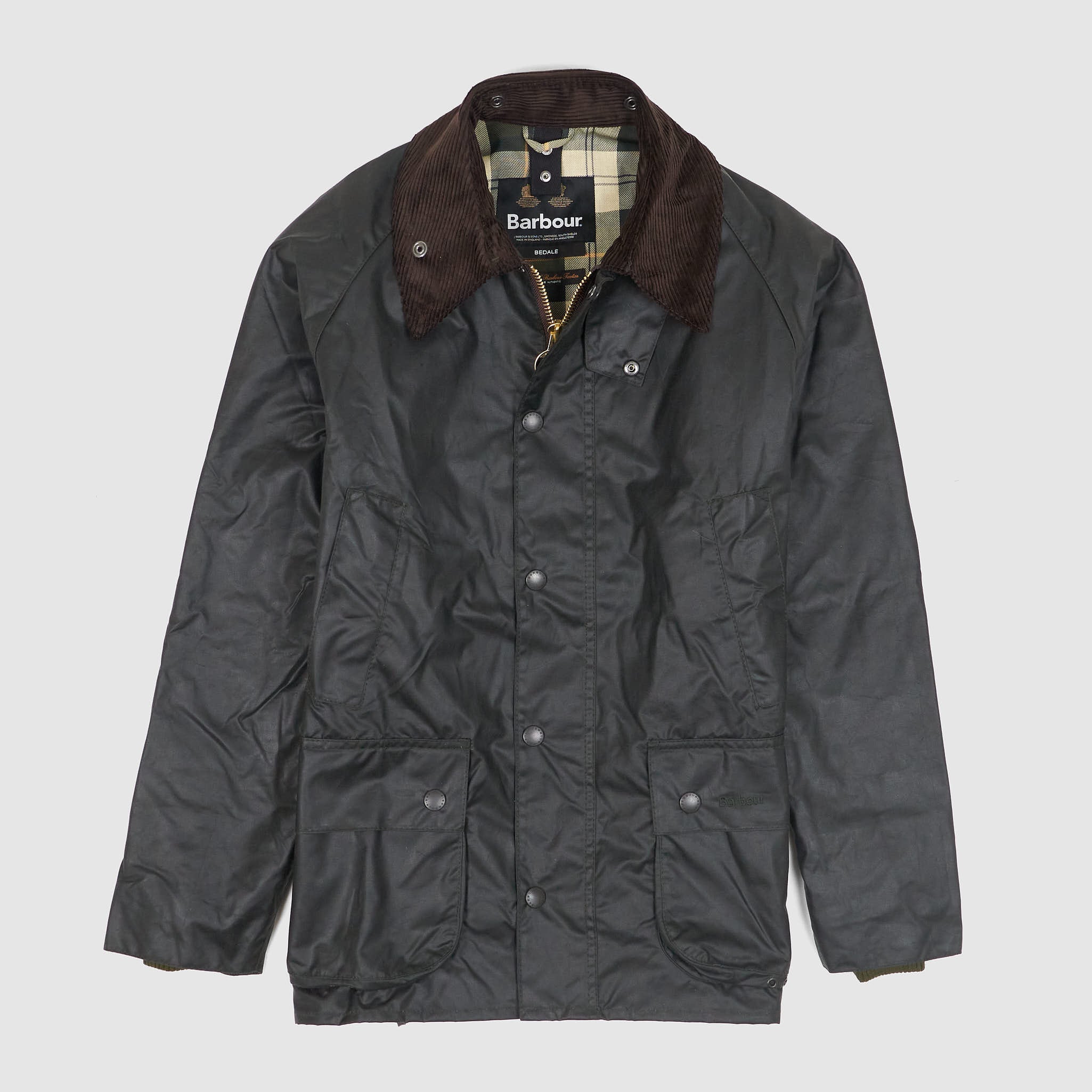 激安公式【新品】Barbour BEDALE WAXED COTTON Sage 42 ジャケット・アウター