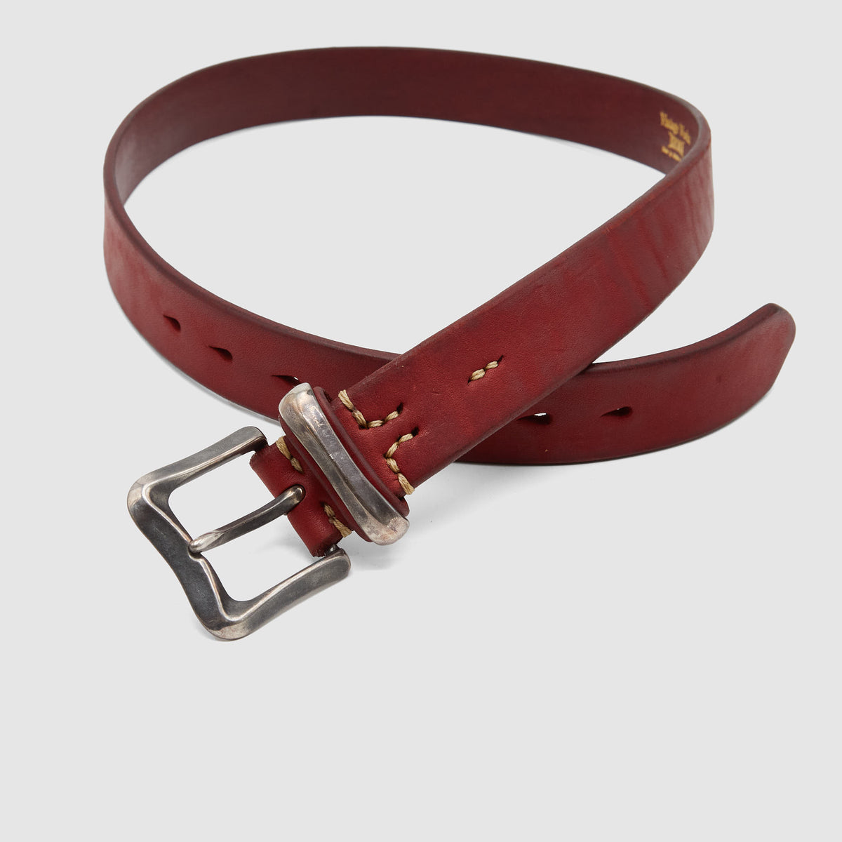 Vintage Works Belt with Roller Buckle