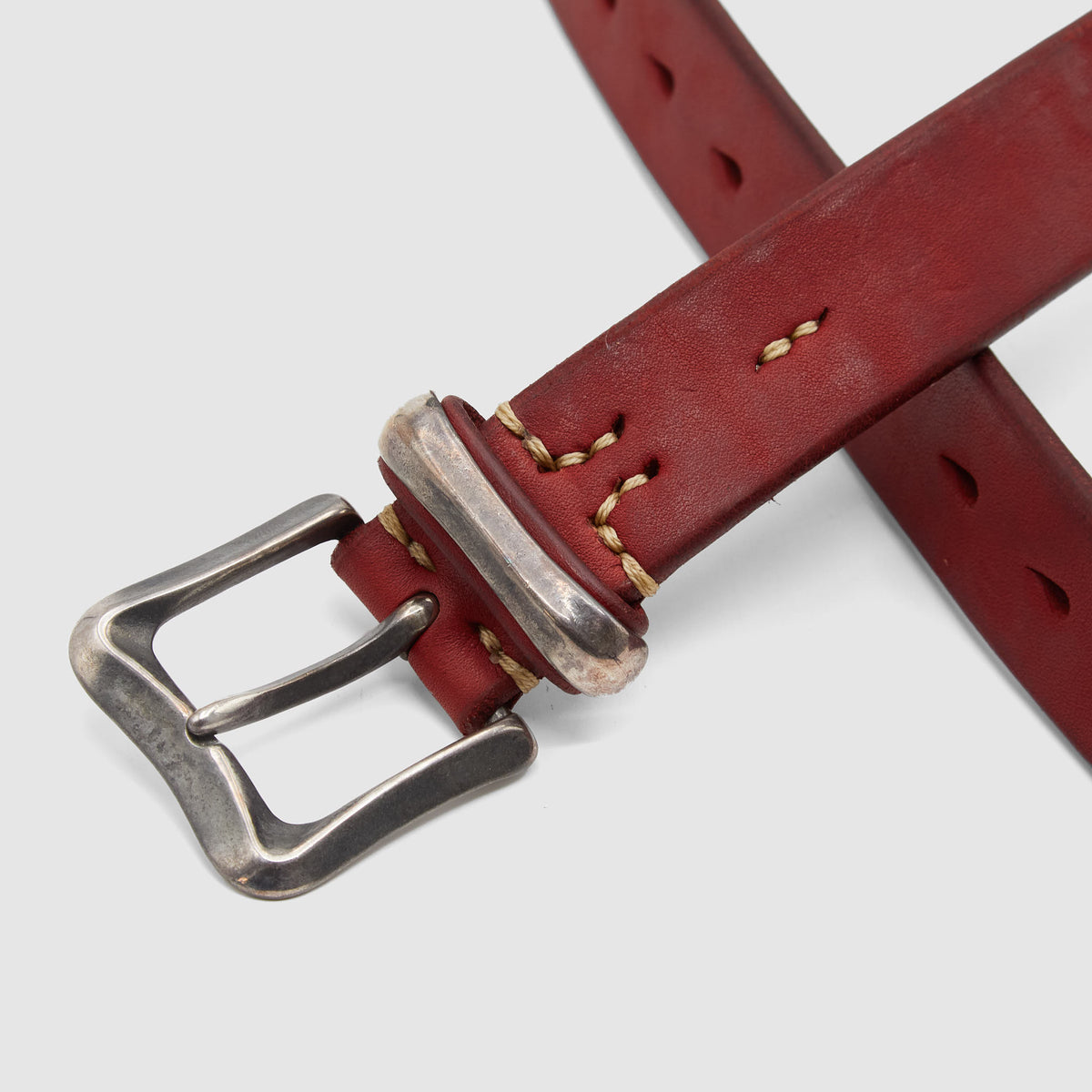 Vintage Works Belt with Roller Buckle