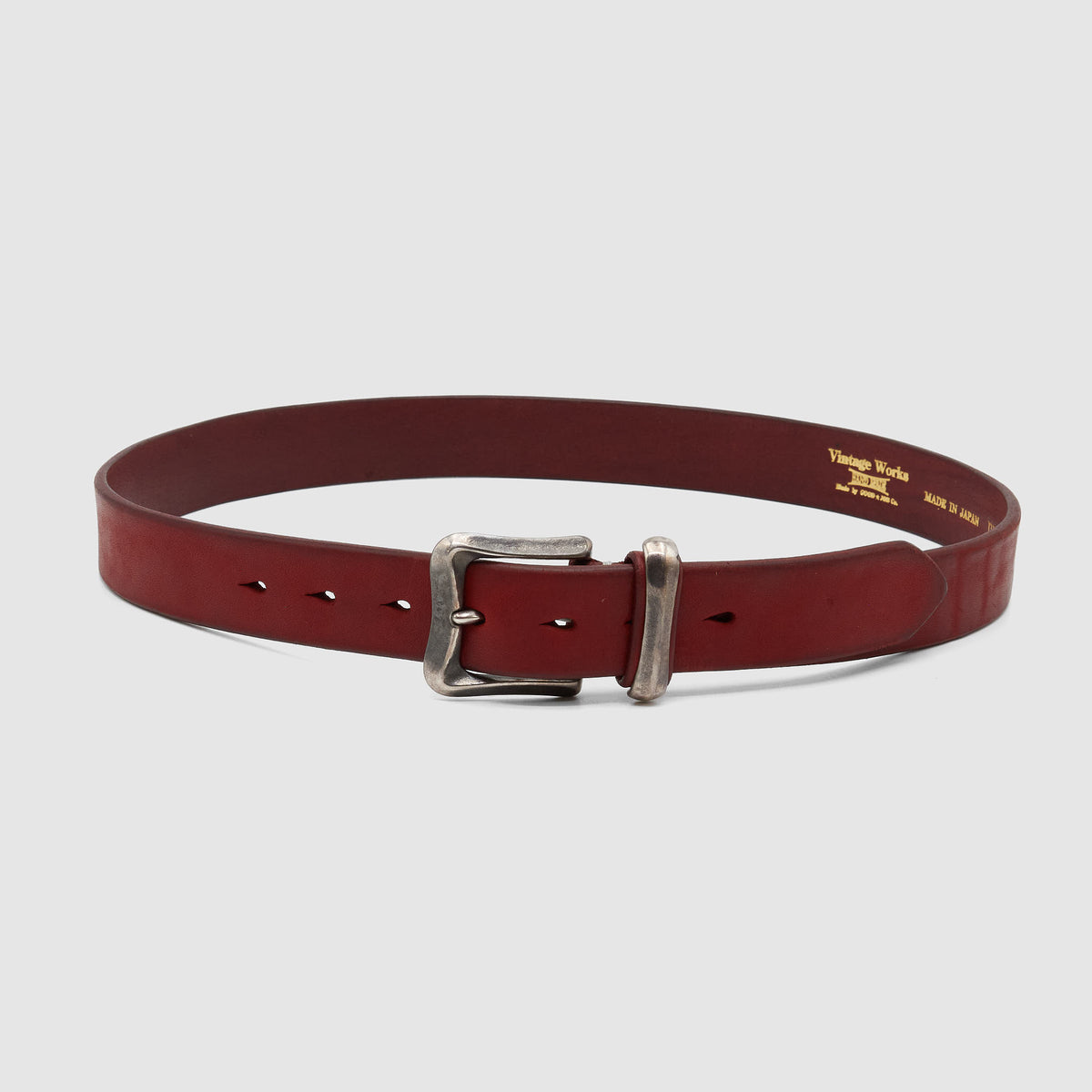 Vintage Works Belt with Roller Buckle
