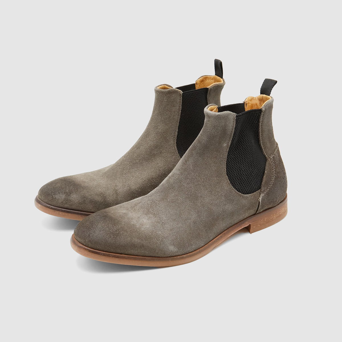 Hudson London Watchley Roughout Leather Chelsea Boot