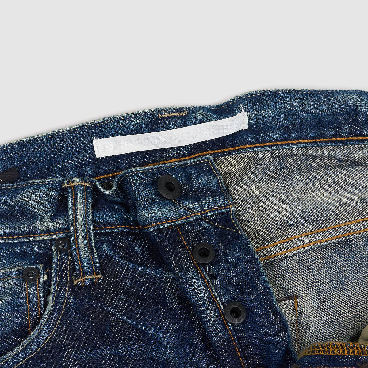 Master Craft Union 5-Pocket Slim Tapered Paper Denim Jeans