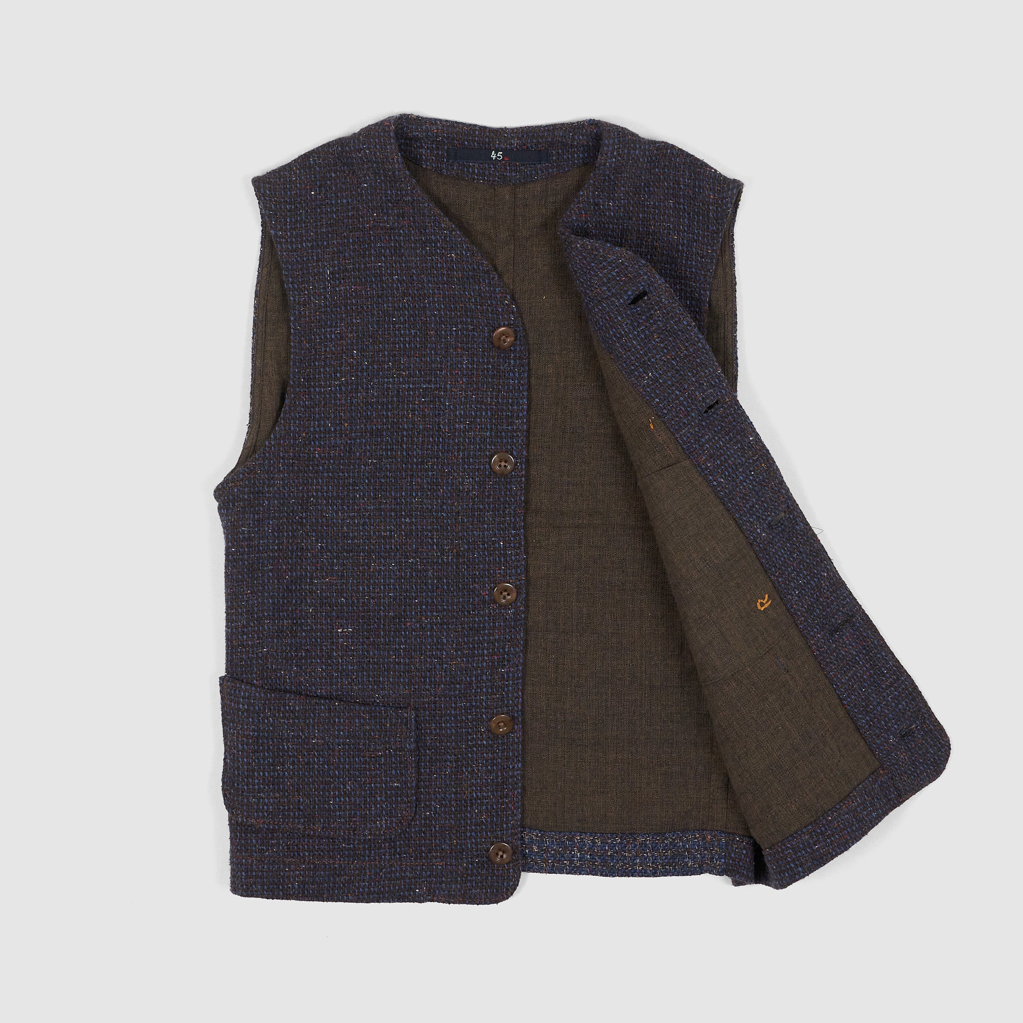 【maison de Dolce. 】candy tweed vest 中古・古着通販】maison de Dolce. (メゾンドドルチェ) candy tweed