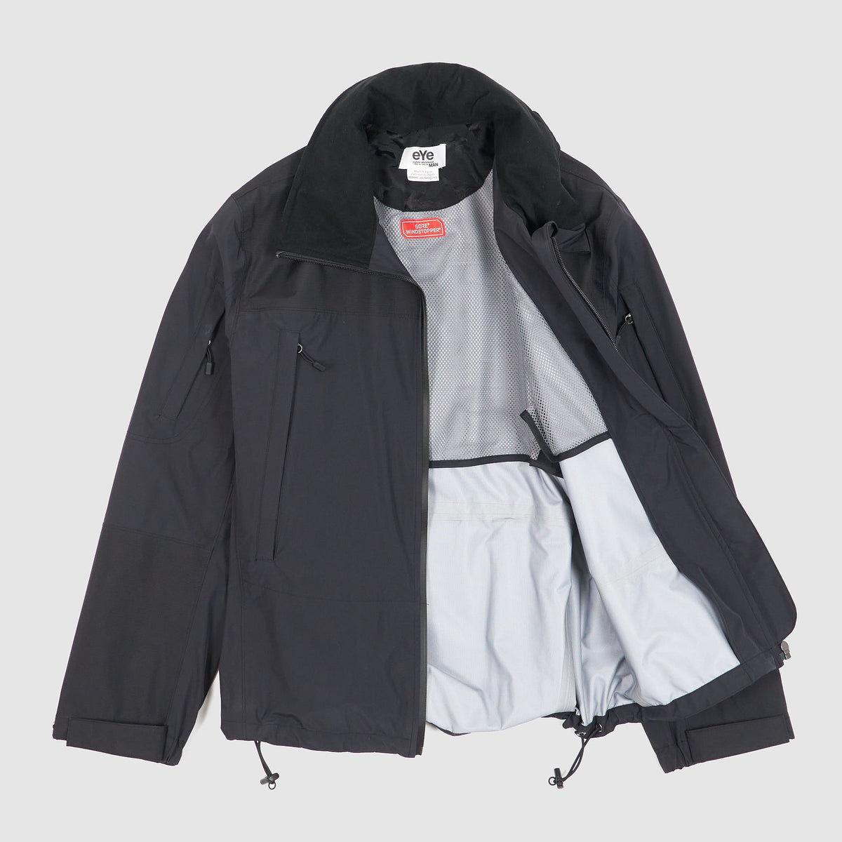 Junya Watanabe EYE Light Black Gore-Tex Jacket - DeeCee style