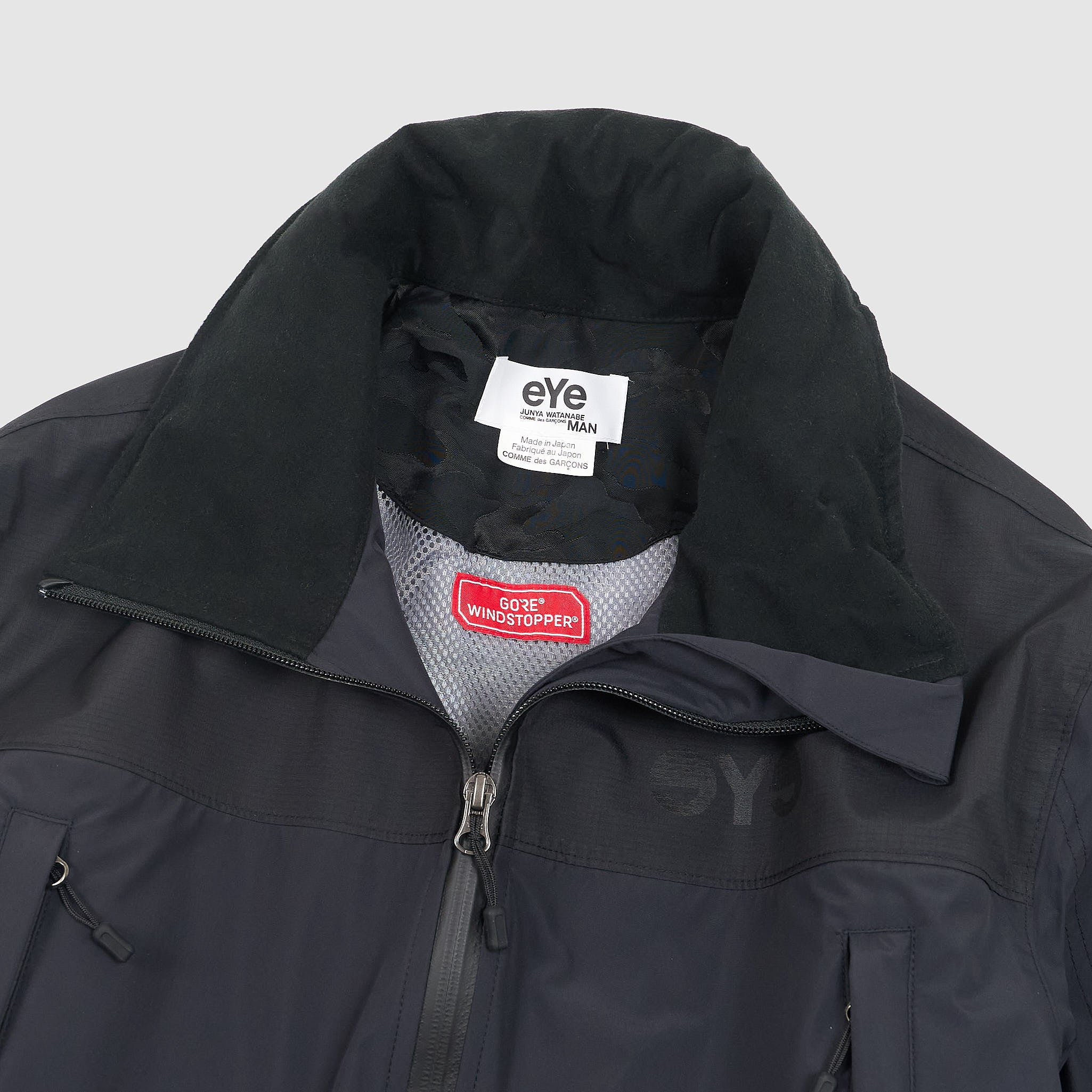 Junya Watanabe EYE Light Black Gore-Tex Jacket - DeeCee style