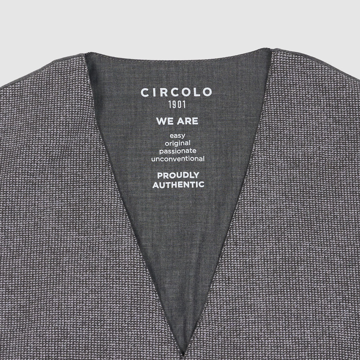 Circolo 1901 Easy Comfort Cotton Fleece Vest