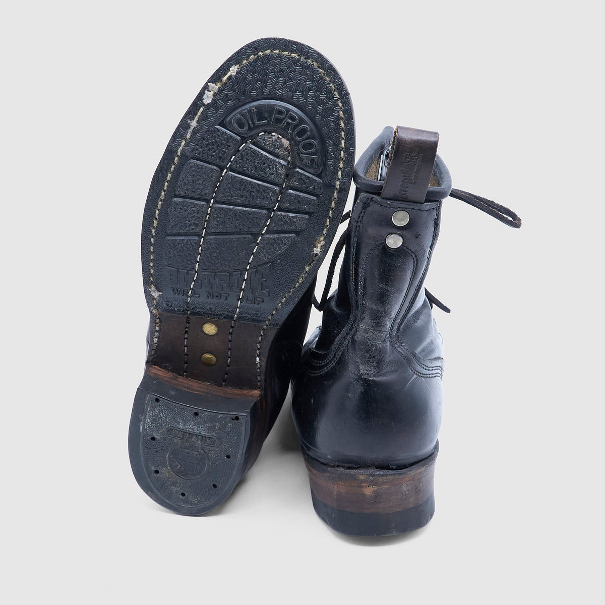 Irregular Vintage Military Boots