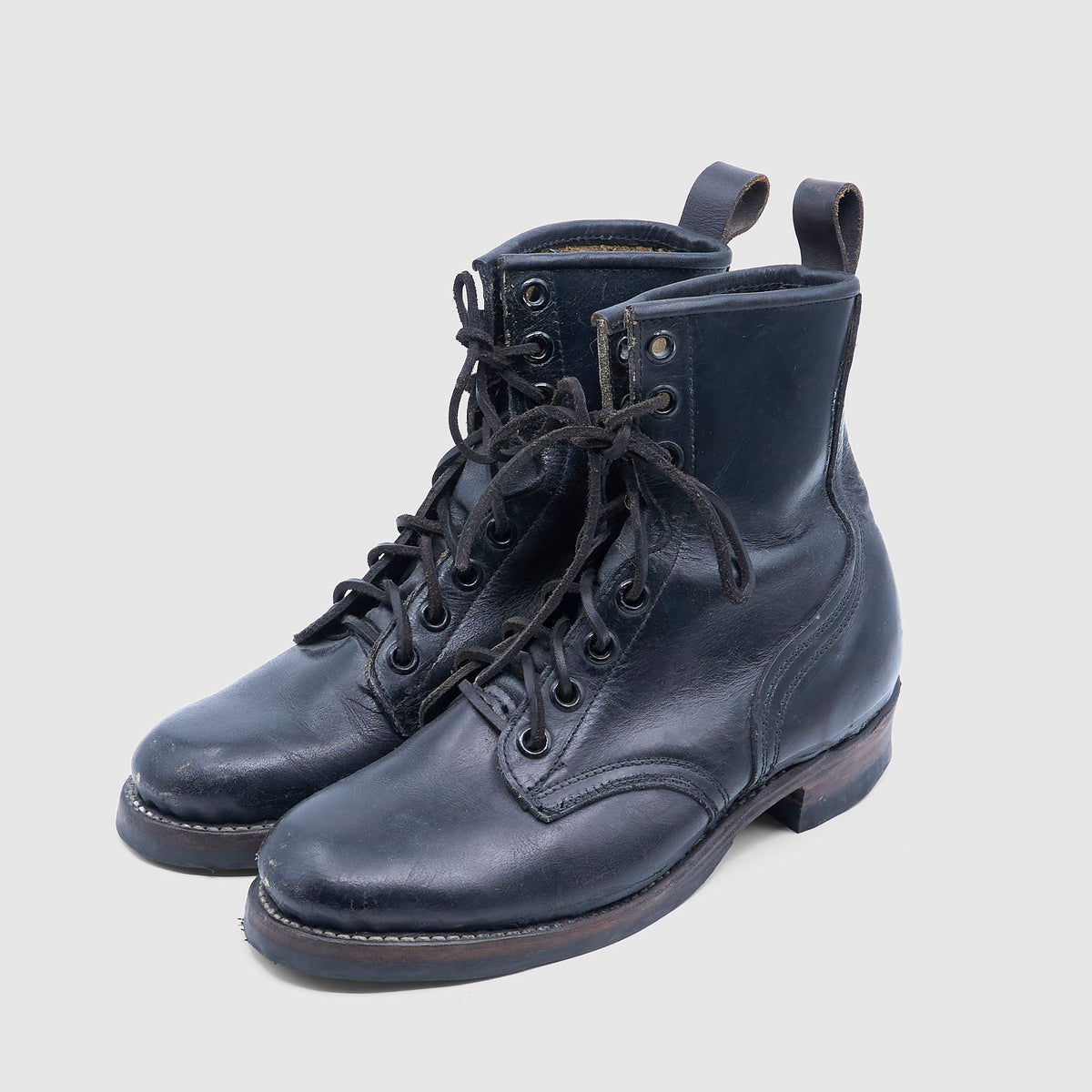 Irregular Vintage Military Boots
