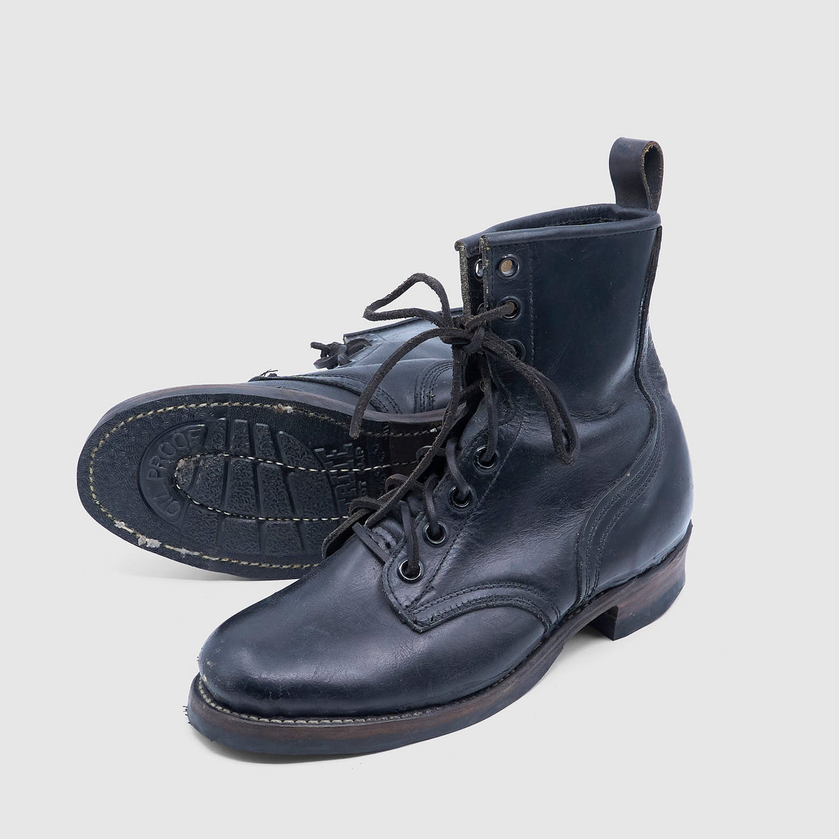 Irregular Vintage Military Boots