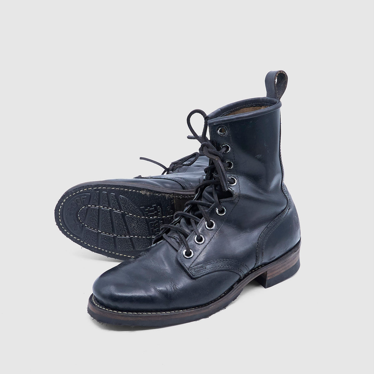 Irregular Vintage Military Boots