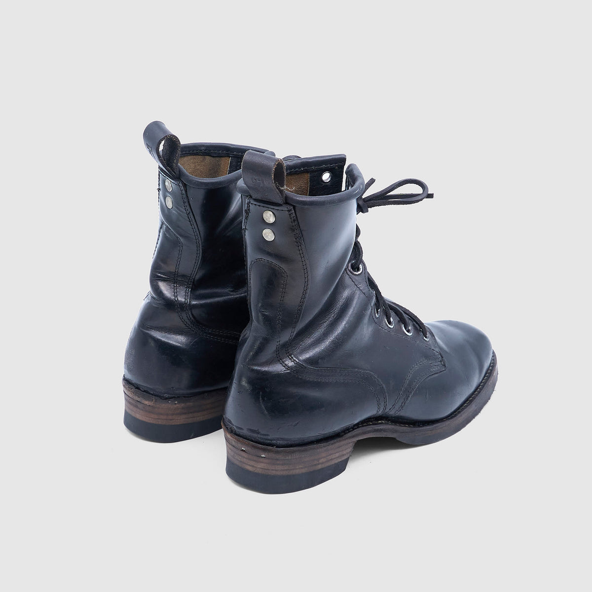 Irregular Vintage Military Boots