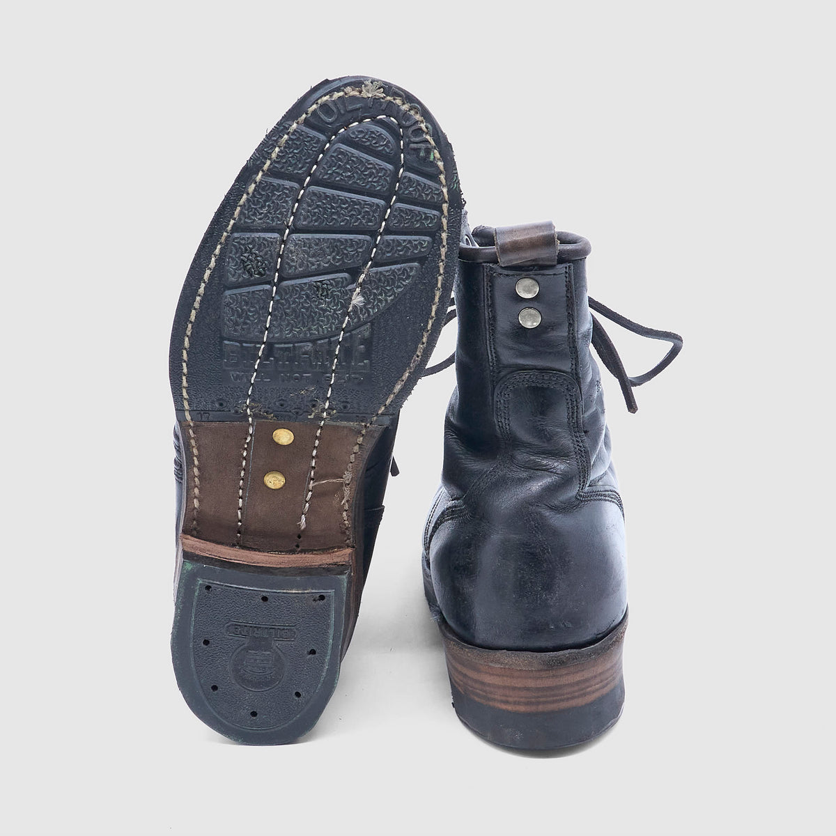 Irregular Vintage Militar Boots