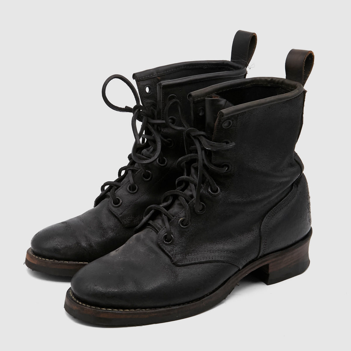 Irregular Vintage Military Boots