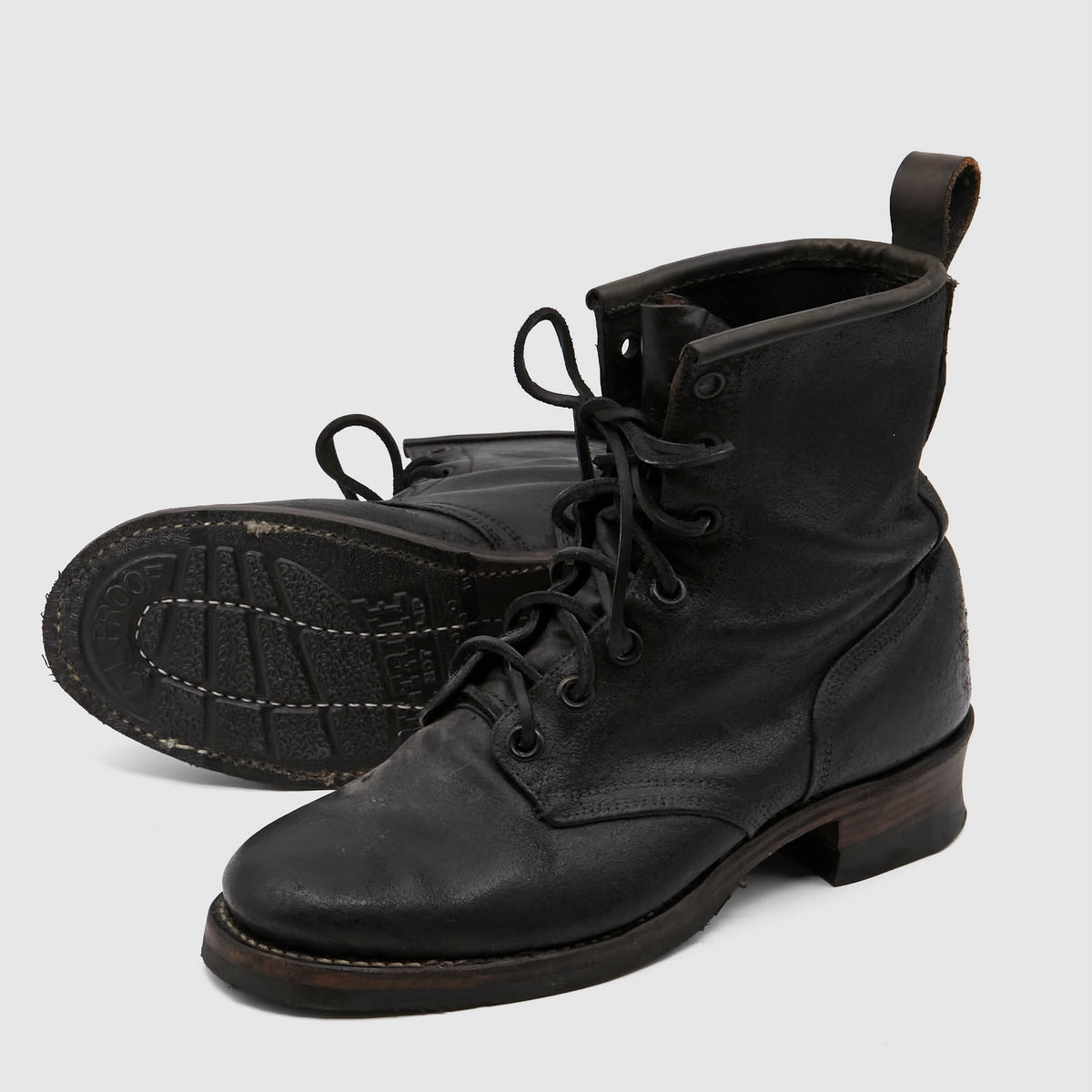 Irregular Vintage Military Boots