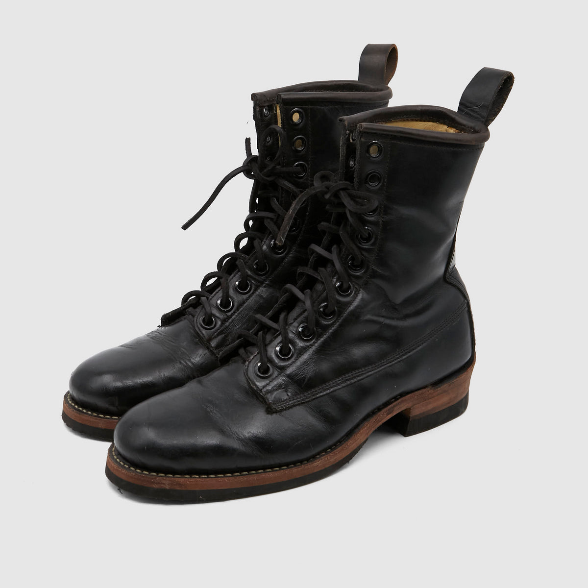Irregular Vintage Military Boots