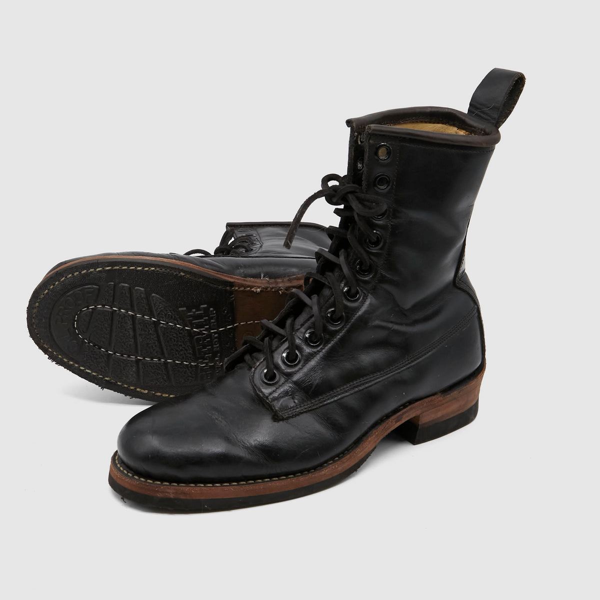 Irregular Vintage Military Boots